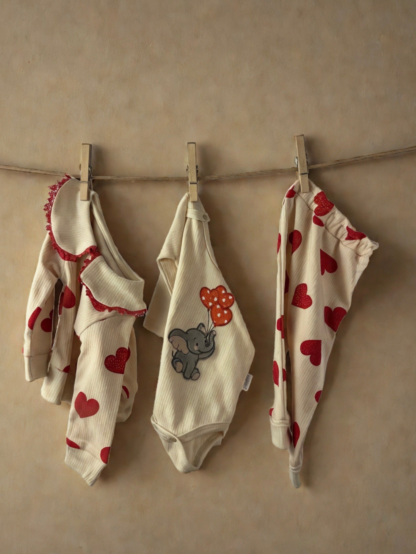 Сет от 3 части Little Hearts