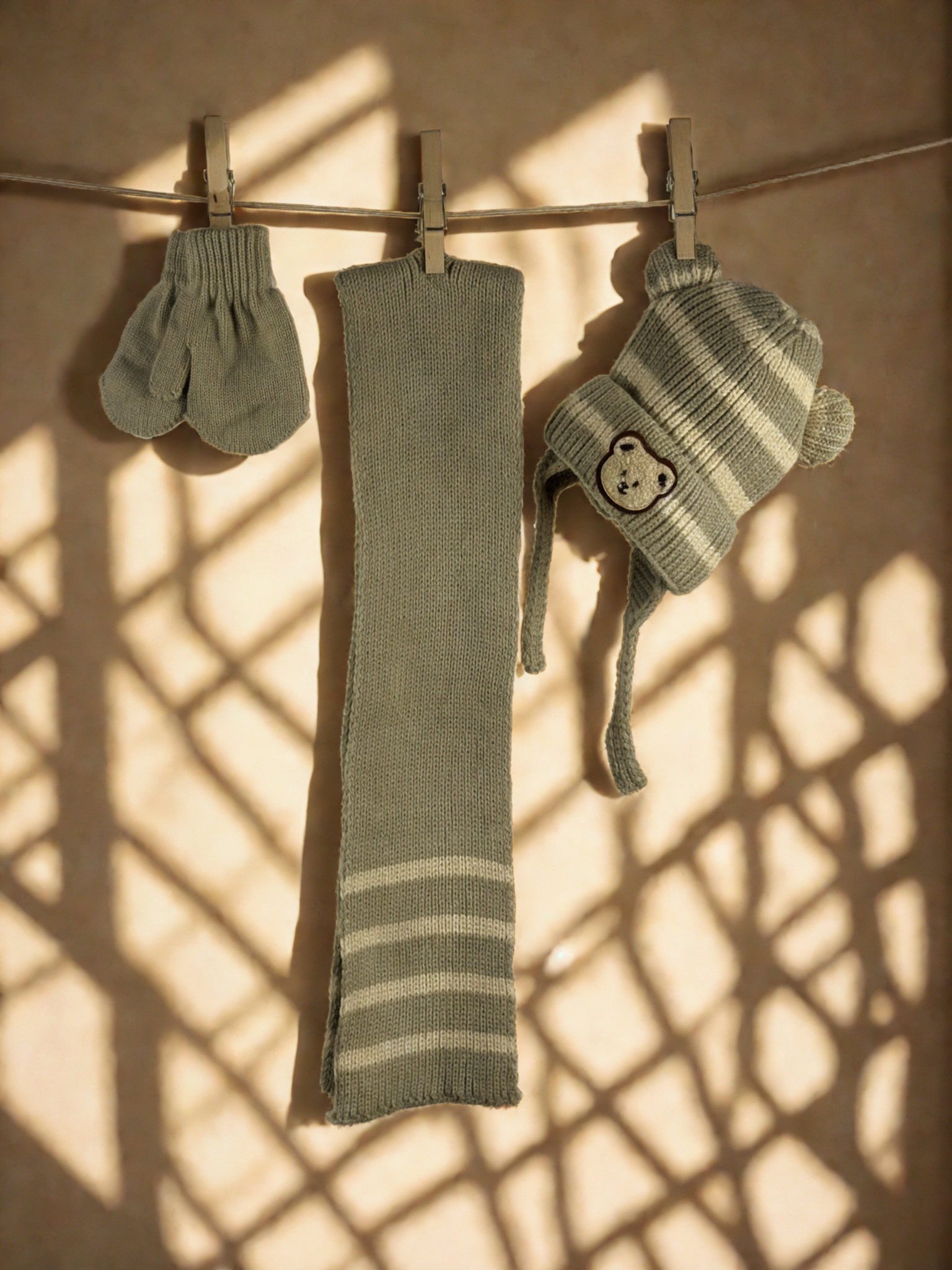 Шапка, шал и ръкавици Colors