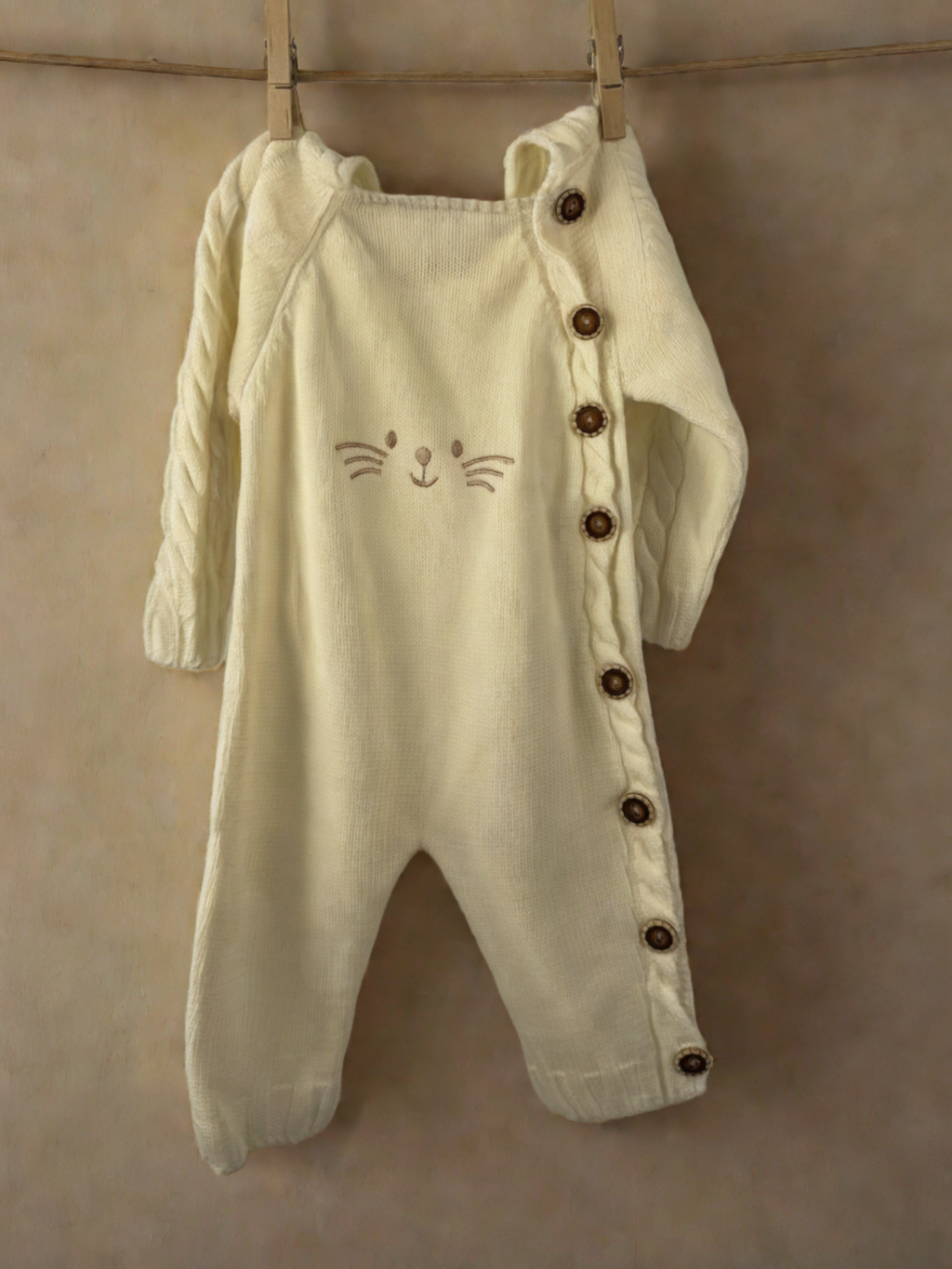 Ромпър White bear