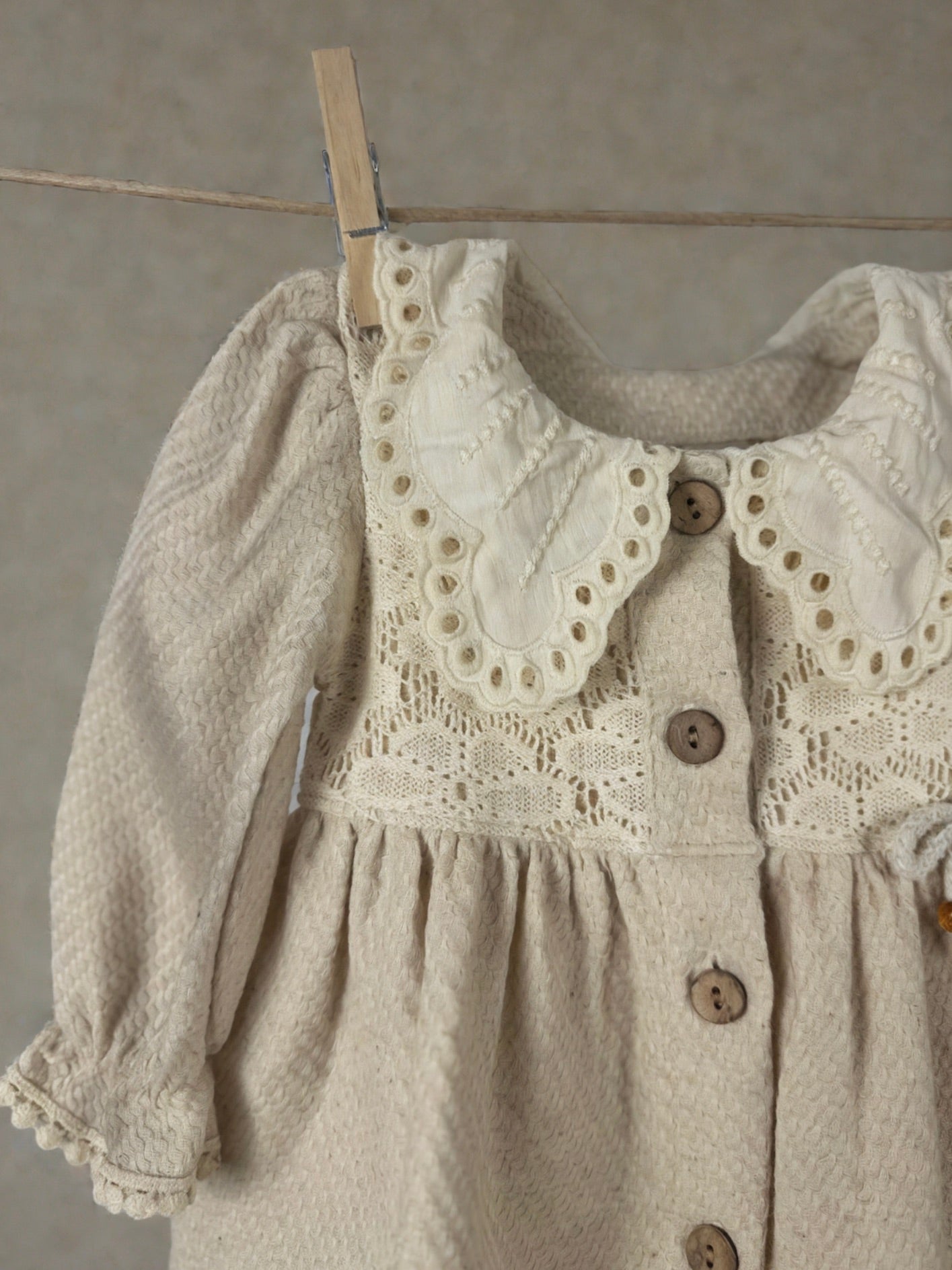 Рокля Boho Beige